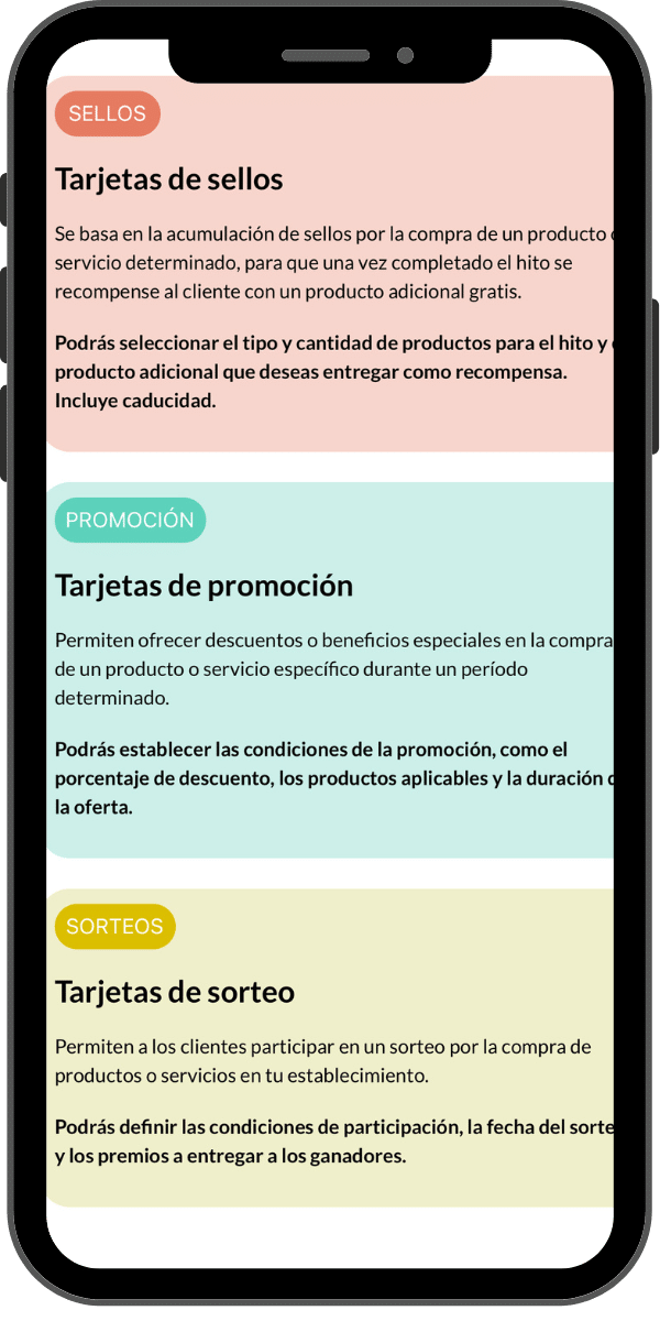 tarjetas de fidelizacion digitales