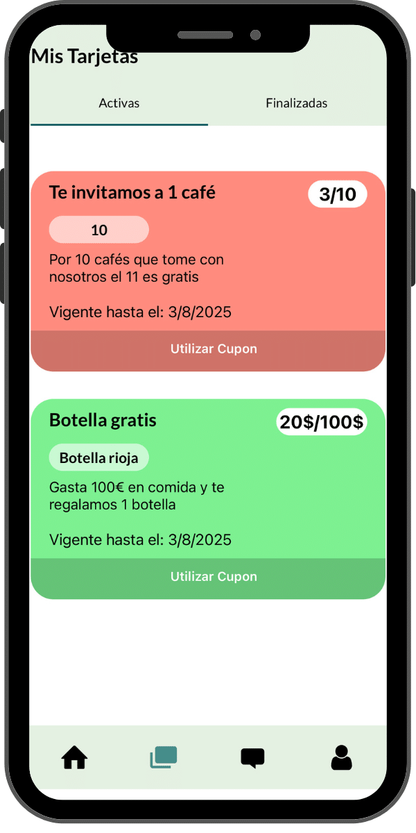 tarjetas de fidelizacion digitales<br />